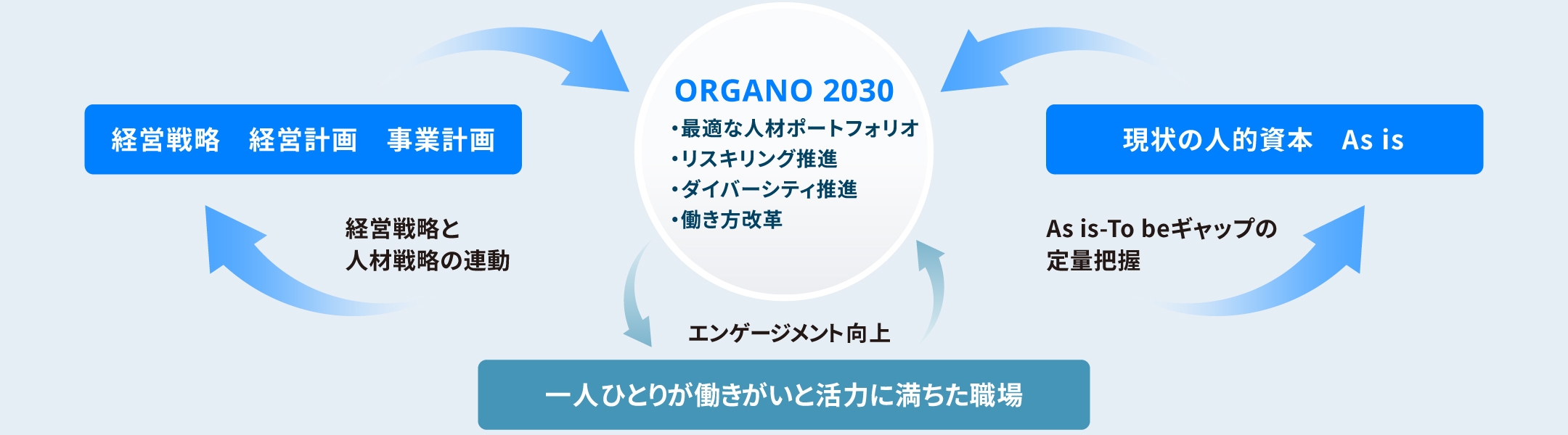 ORGANO 2030達成に向けた全体像
